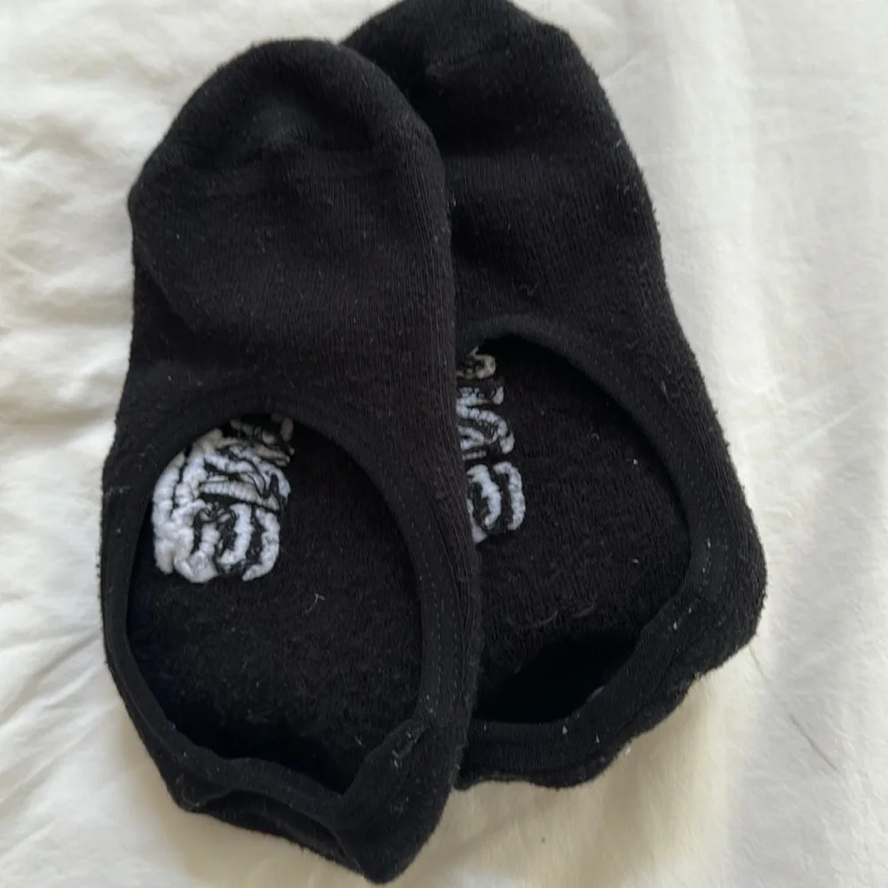 Girls sock bundle. Three pair Tommy Hilfiger girls socks and one pair Vans peds.